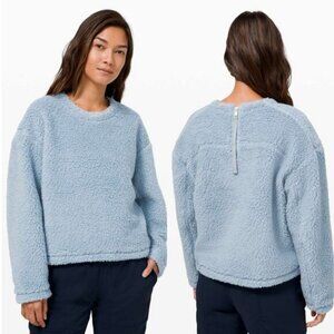 LULULEMON Wool Whenever Crew Size 4 Chambray